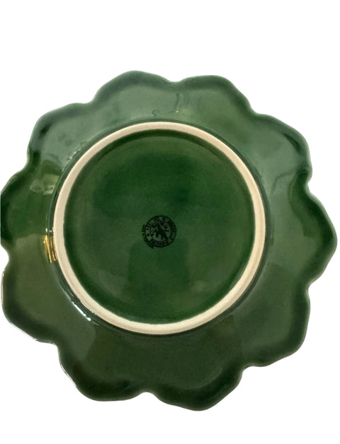 Bordallo Pinheiro (Portugal) cabbage entre or side plate 22 cm or 9 inches