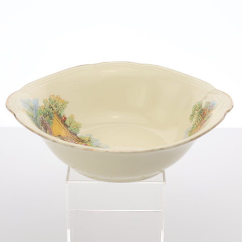 J. Fryer and Son (England) "A Somerset Cottage" serving bowl Servingware Coco Retrotique