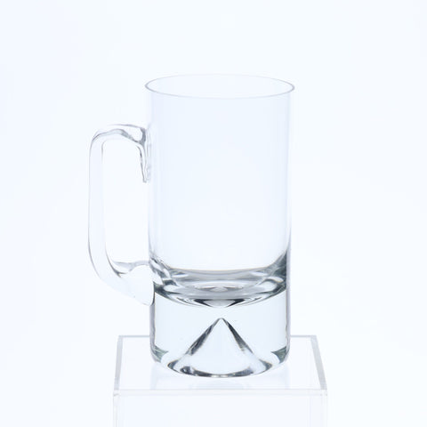 Krosno (Poland) glass mugs, cone bottom Drinkware and Barware Coco Retrotique