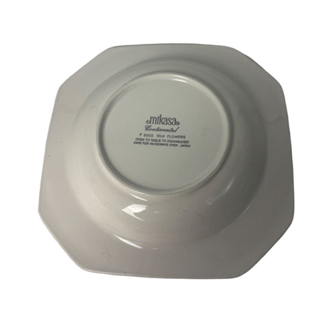 Mikasa (Japan) "Silk Flowers" pasta or soup bowl