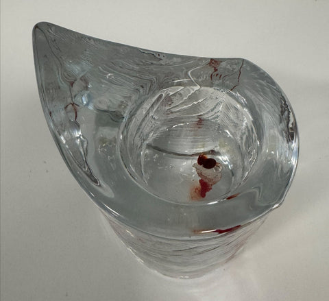 Kosta Boda (Sweden) "Sweetheart" votive candle designed by Kjell Engman