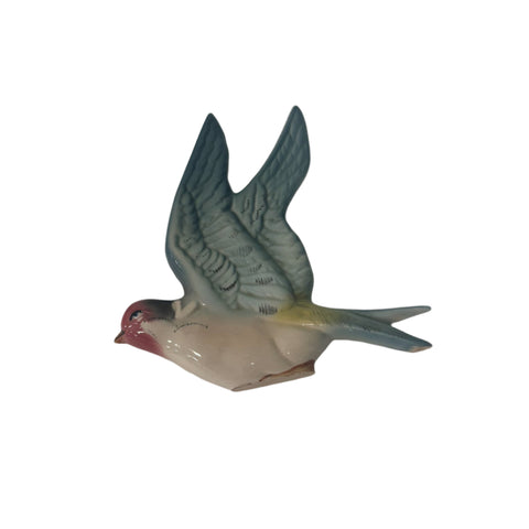 Kalamar (Australia) graduating pair of two ceramic wall hanging birds