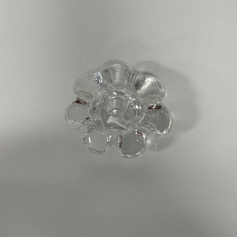 Kosta Boda (Sweden) "Krinolin" taper candleholder designed by Ann and Göran Wärff 7.5cm