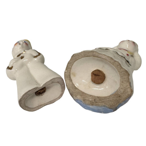 Vintage dutch boy and girl salt and pepper shakers