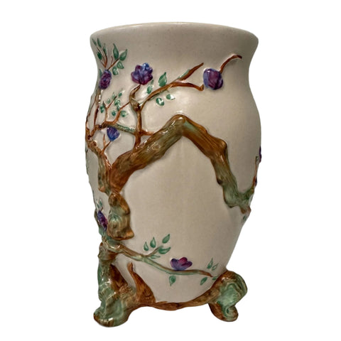 Clarice Cliff (England) Newport Pottery India tree design vase, style 990 1937 – 1938