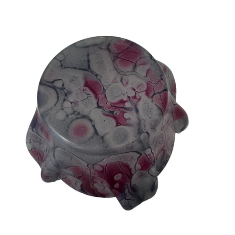 Rueven (Israel) art glass dish