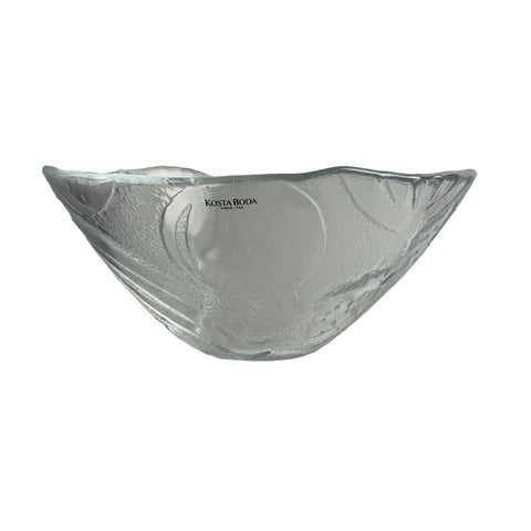 Kosta Boda (Sweden) "Tropical Fruit" bowl designed by Gunnel Sahlin 19cm