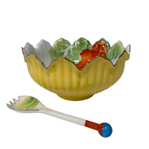 Noritake (Japan) Vintage crab, cabbage and lemon dish