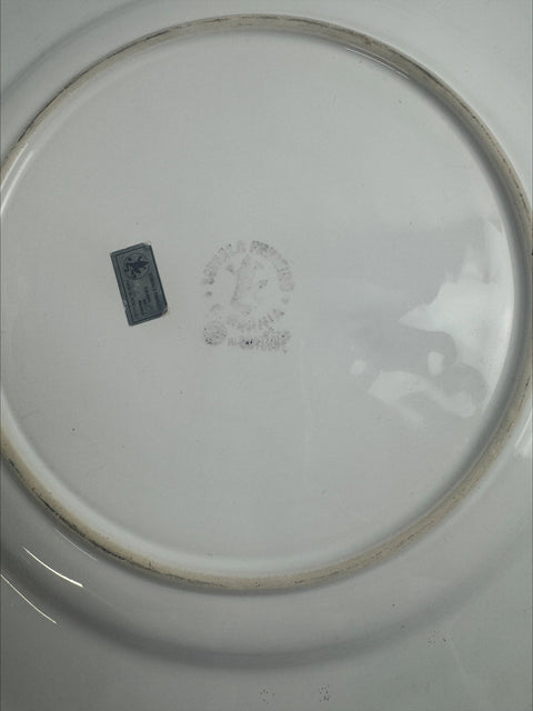 Bordallo Pinheiro (Portugal) extra large white cabbage leaf lidded tureen with ladle and underplate