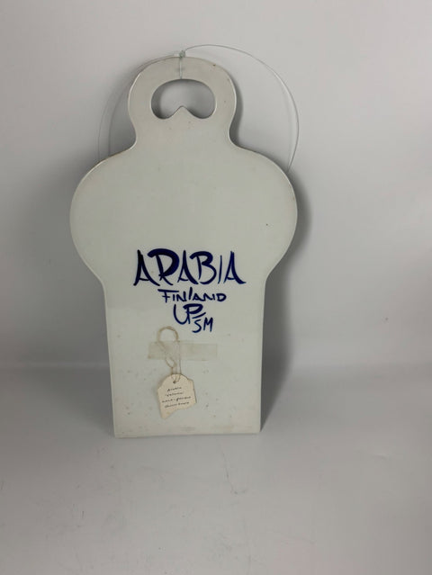 Arabia (Finland) large rare cheese board blue Valencia Ulla Procope