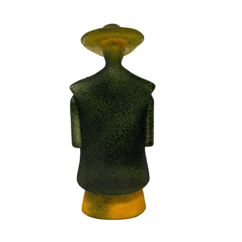 Kosta Boda (Sweden) Kjell Engman Catwalk "Poncho" glass figurine 7090555