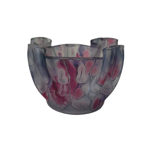 Rueven (Israel) art glass dish