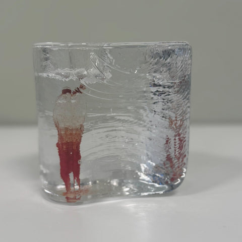 Kosta Boda (Sweden) "Sweetheart" votive candle designed by Kjell Engman