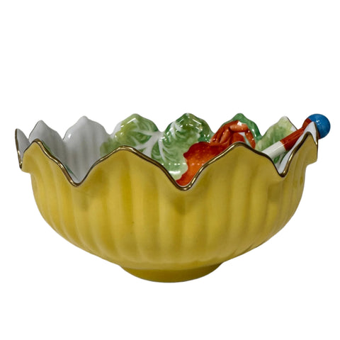 Noritake (Japan) Vintage crab, cabbage and lemon dish