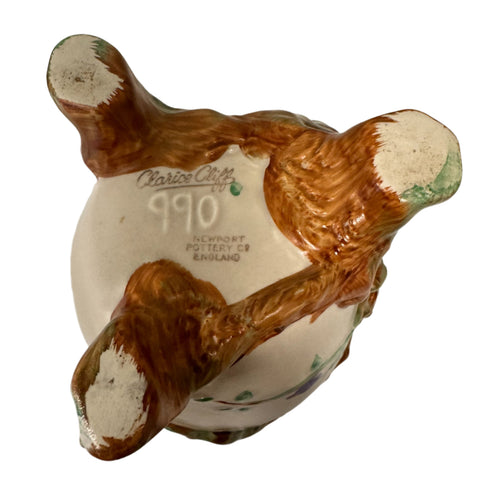 Clarice Cliff (England) Newport Pottery India tree design vase, style 990 1937 – 1938