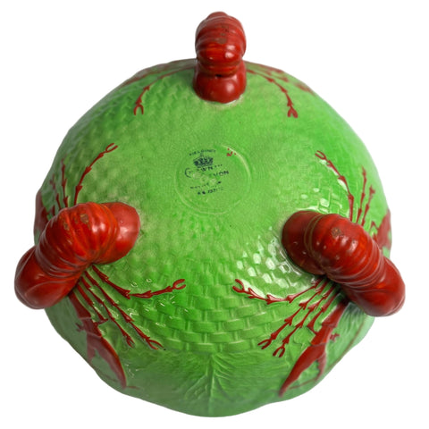 Crown Devon (England) lobster design salad bowl