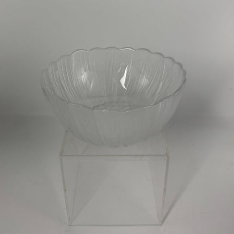 Kosta Boda (Sweden) "Lydia" flower bowl, designed by Mats Jonasson