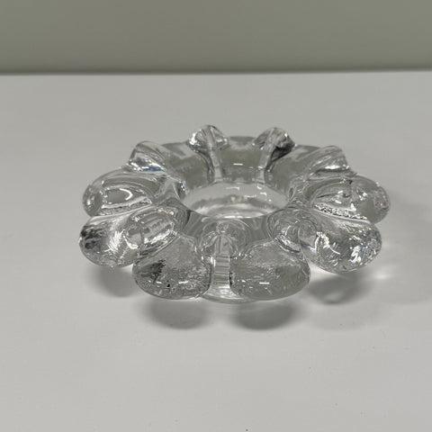 Kosta Boda (Sweden) "Krinolin" candleholder designed by Ann and Göran Wärff 13cm