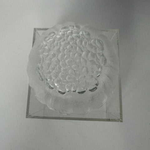 Kosta Boda (Sweden) "Lydia" flower bowl, designed by Mats Jonasson
