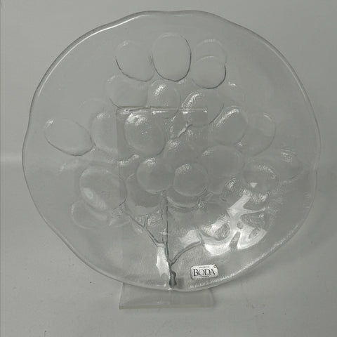 Kosta Boda (Sweden) "Grapes" medium plate by Ann Wärff 19cm