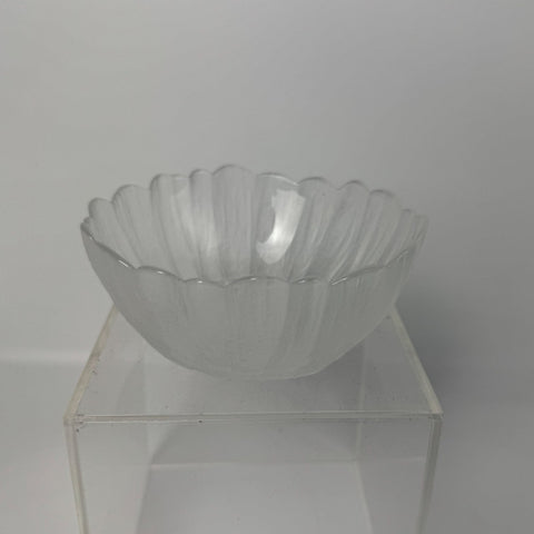 Kosta Boda (Sweden) "Lydia" flower bowl, designed by Mats Jonasson