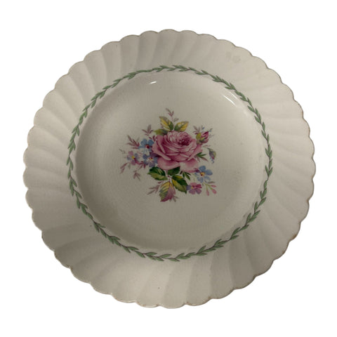 Royal Staffordshire (England) "Janice" dinner plate designed by Clarice Cliff