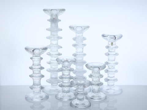 Iittala Glass Candleholders