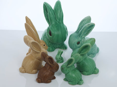 SylvaC Pottery Rabbits