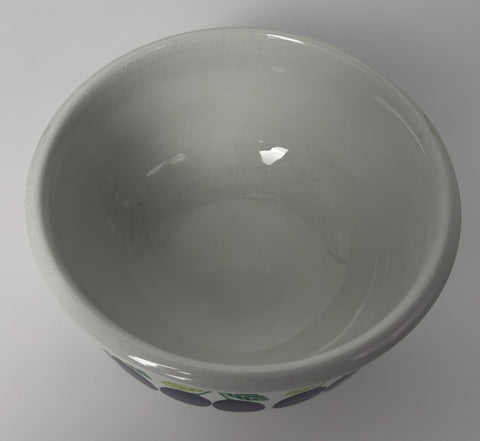 Arabia (Finland) "Pomona" plum bowl designed by Raija Uosikkinen