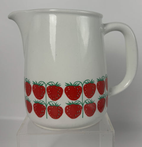 Arabia (Finland) Vintage Arabia of Finland #FL-3 Strawberry Pomona  Pitcher