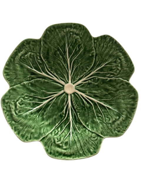 Bordallo Pinheiro (Portugal) cabbage green dinner plate 26.5 cm
