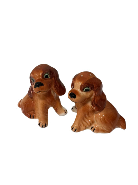 Vintage (Japan) dog salt and pepper shakers