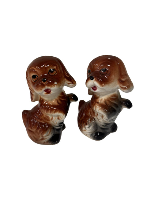 Vintage (Japan) dog salt and pepper shakers