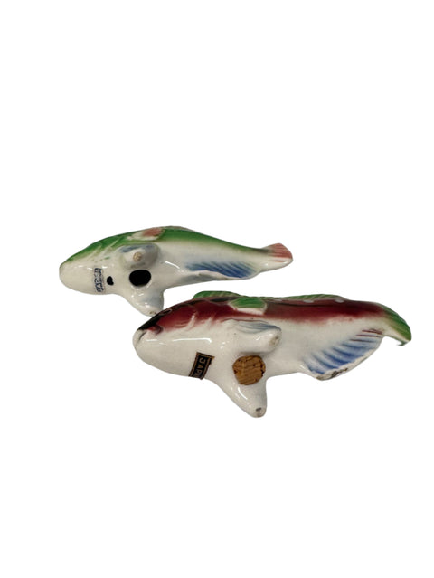 Vintage (Japan) fish salt and pepper shakers