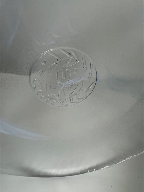 Kosta Boda (Sweden) Ulrica Hydman-Vallien "Mine" plate 39 cm diameter