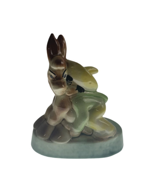 Pates, Australian Pottery Figure - The Stubborn Donkey - c.1950's Slip cast