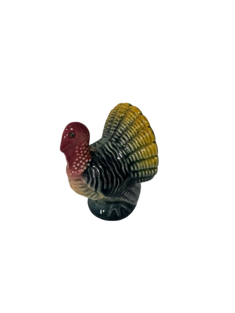 Vintage turkey salt and pepper shakers