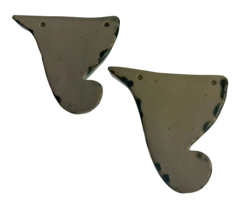 Stones (Brisbane) Australian pottery art deco wall vases