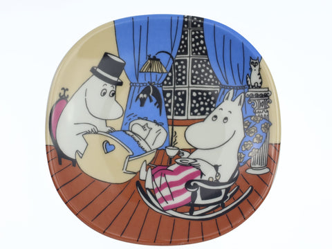 Arabia Finland, Moomin wall plate - A Quiet Moment Plate Coco Retrotique
