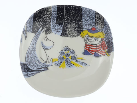 Arabia Finland, Moomin wall plate - Magical Winter Plate Coco Retrotique