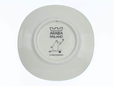Arabia Finland, Moomin wall plate - Moomin family on a Float Plate Coco Retrotique