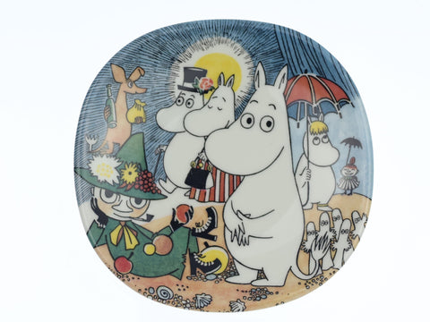 Arabia Finland, Moomin wall plate - Sunday Stroll Plate Coco Retrotique