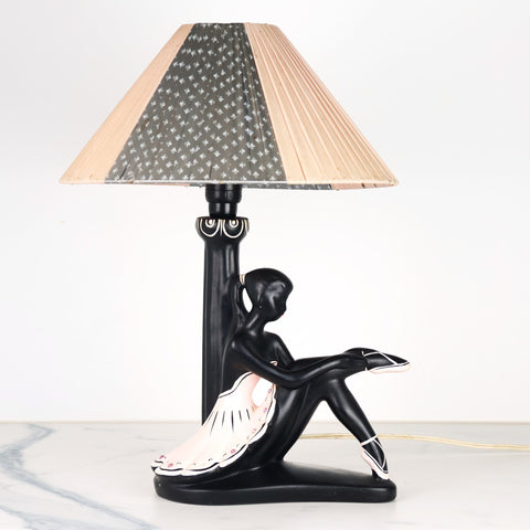 Barsony (Australia) ballerina in pink lamp model no FL 36 Lamps Coco Retrotique