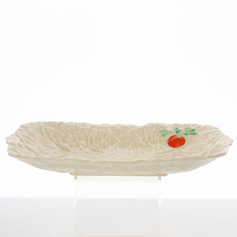 Beswick Ware (England) rectangular cream tomato and cabbage leaf dish Servingware Coco Retrotique
