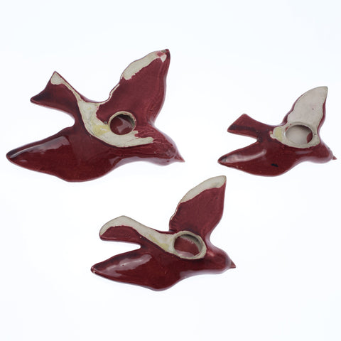 Ceramic birds, wall decor Decor Coco Retrotique