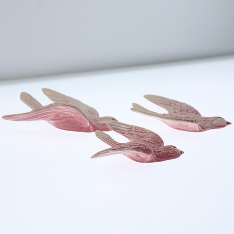 Ceramic birds, wall decor Decor Coco Retrotique