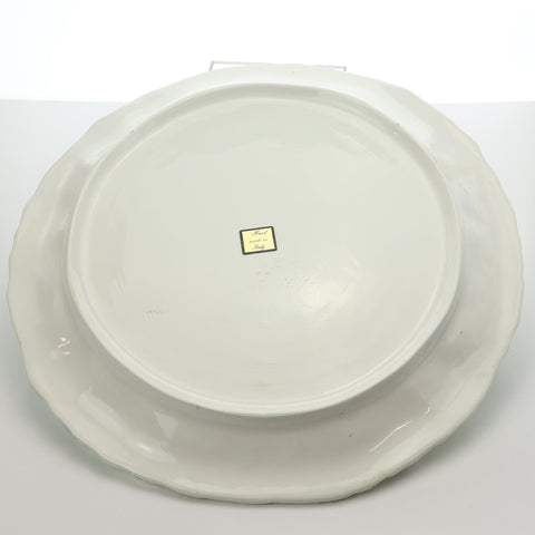Green fruit and vegetable serving plate Servingware Coco Retrotique
