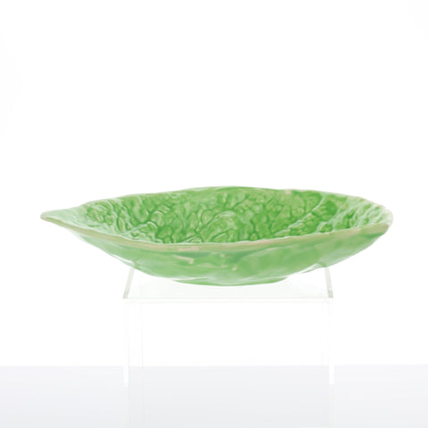 Green leaf dish Servingware Coco Retrotique