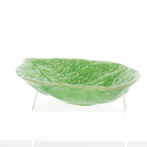 Green leaf dish Servingware Coco Retrotique