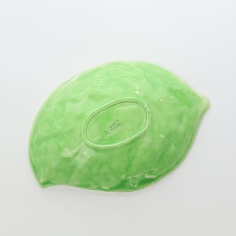 Green leaf dish Servingware Coco Retrotique